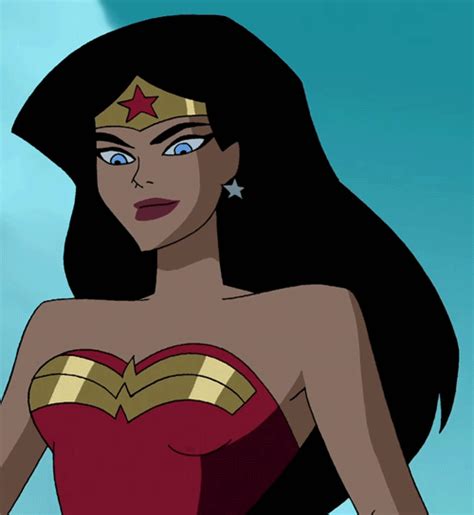 wonder woman cartoon gif